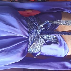 Artist made vintage tie beaded obi belt.